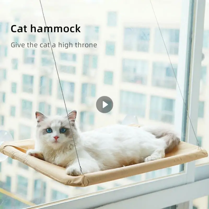 Pet Hammock Resistant To Bite Cozy Enjoyment Cute Pet Supplies Pet Shelf Seat Bed No Smell Breathable Pet Hanging Beds