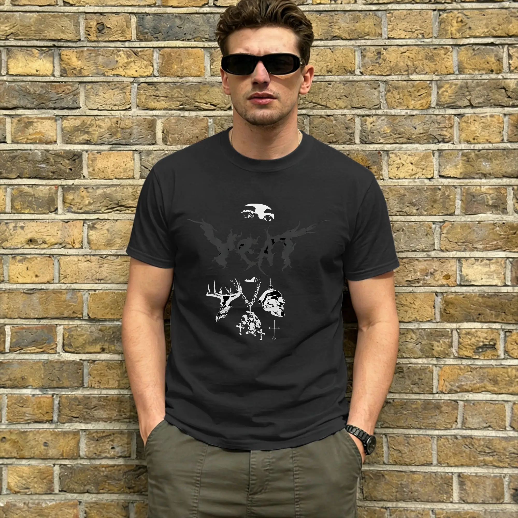 Streetwear T-Shirt Beach Rapper Yeat  Novelty T-Shirts  100 Cotton Tshirt for Mens Y2K Retro Pattern Short Sleeve Clothes