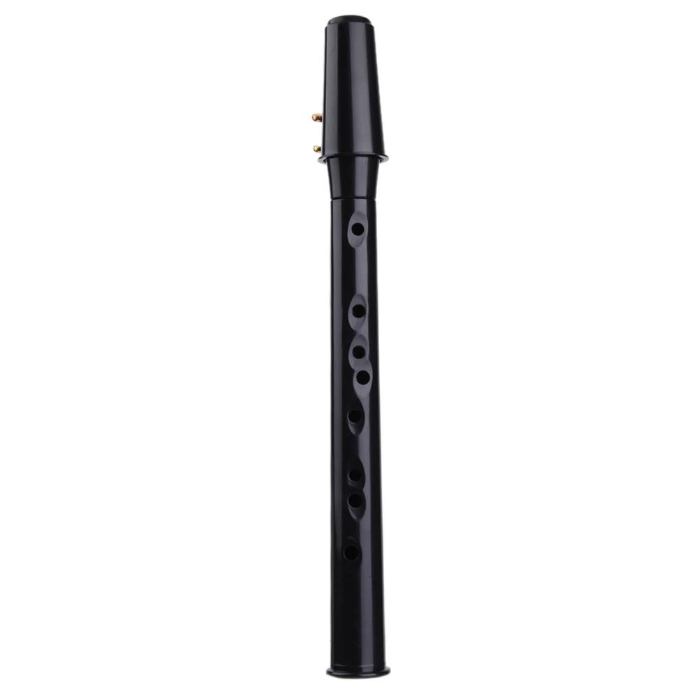 Mini Pocket Bb Saxophone Alto Mouthpiece ABS Sax with 5 Reeds Black Saxophone Set Woodwind Musical Instruments Accessories