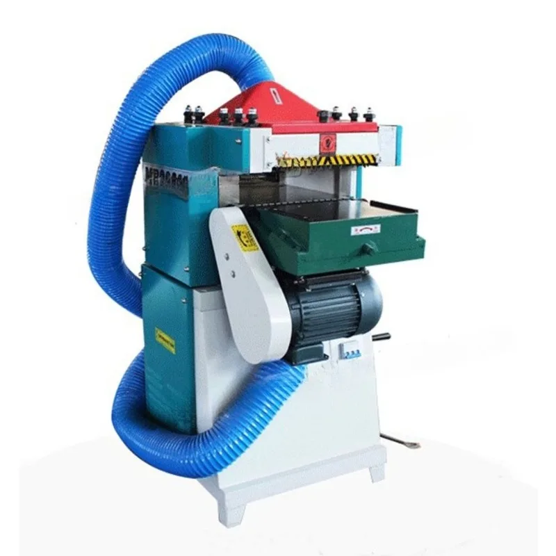 Automatic woodworking dust-free planer, desktop double-sided wood planer