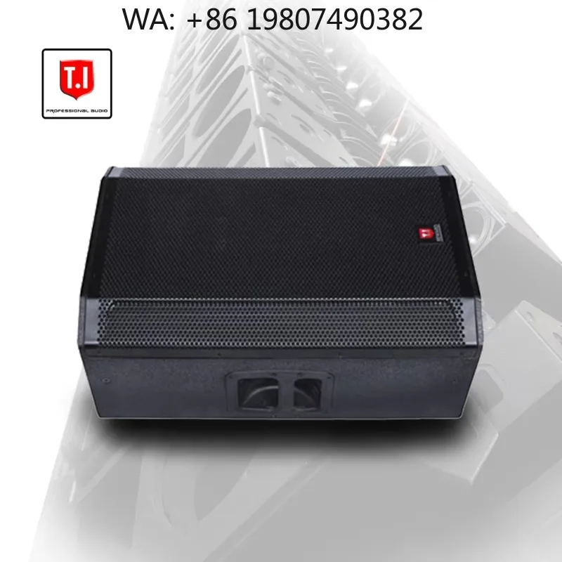 350W Single 15 Inch Full Range Wall Mount Speaker, OEM/ODM Passive PA System for Indoor Public Audio Broadcast Use