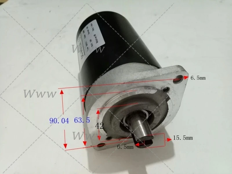 

12V 24V / 800W 1200W DC Motor Hydraulic Pump Lifting Platform Power Unit Motor.