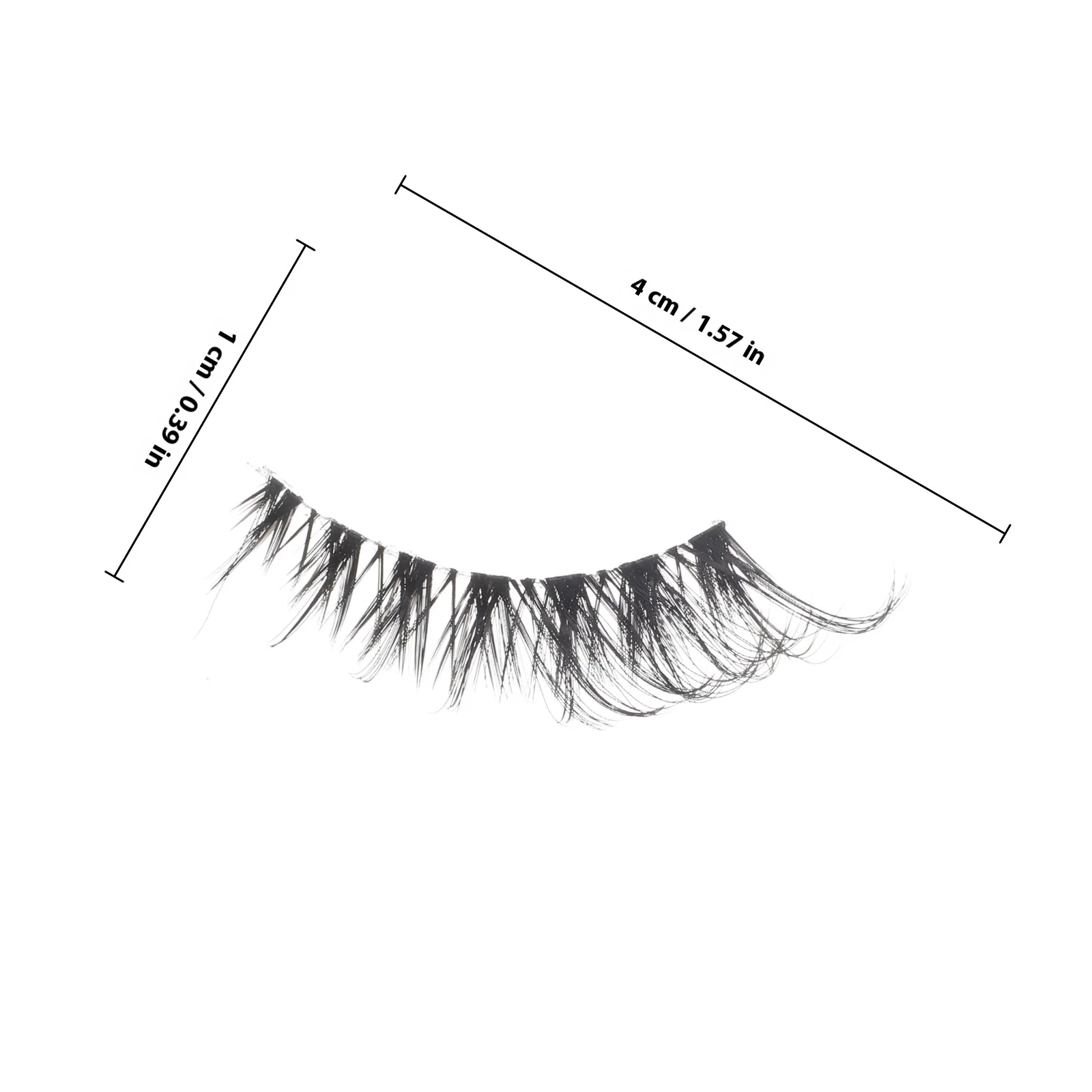 5 pares de pestañas postizas, extensiones de pestañas postizas de aspecto Natural ligero para uso diario, maquillaje de fiesta, pestañas a granel