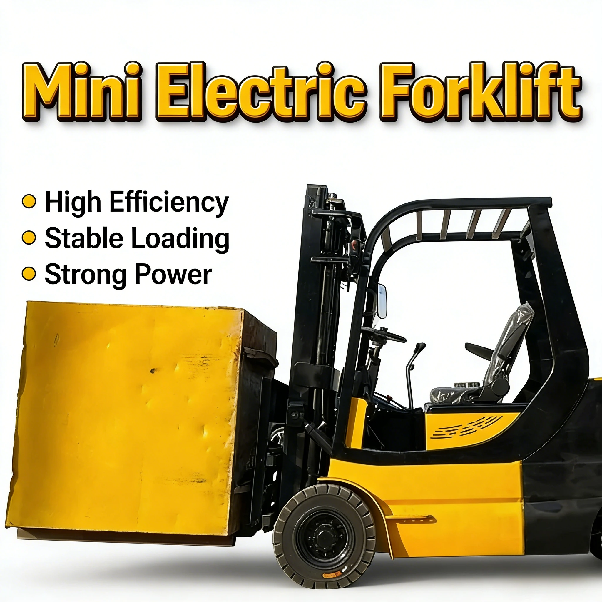 Customized 3 Ton With Speed Control Electric Forklift Safe Crowded Areas 3.5Ton Electric Forklift