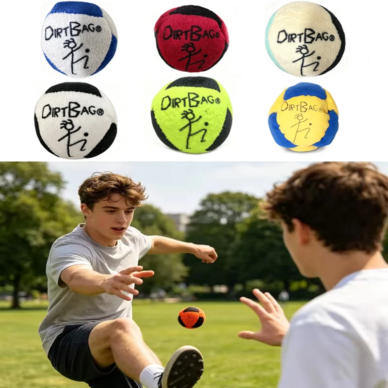 

DirtBag Hacky Sacks Ball,Assorted Hacky Sack Footbag Bulk Hand-Made Sand Filled for Adults, Juggling Balls for Party &Training