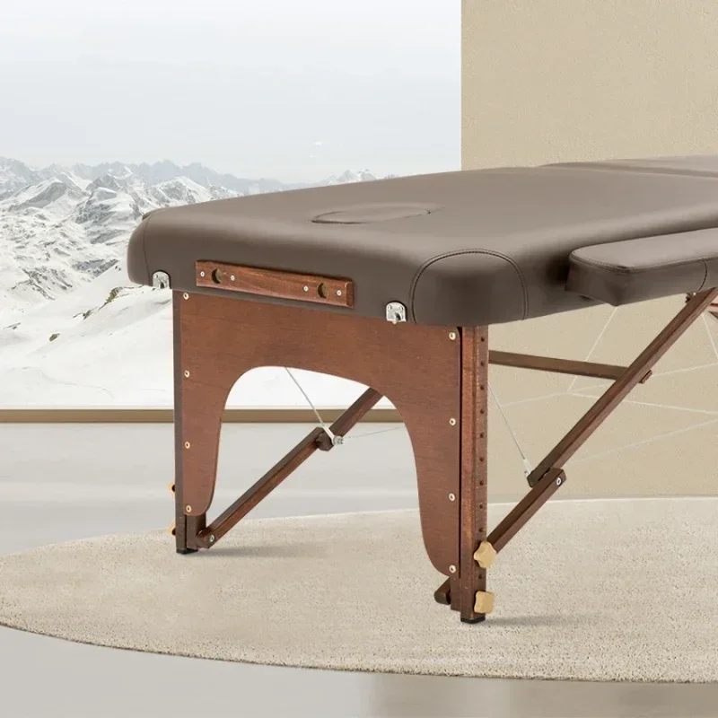 プロのポータブルマッサージストレッチャー折りたたみベッド美的美容ソファスパストレッチャーMobiliarioパラサロンデベレーザ