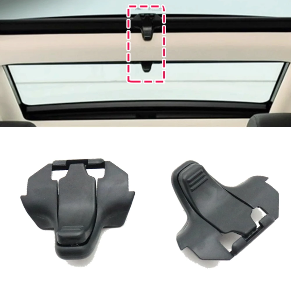 LR019776 Sunproof Shade Handle Sun Blind Switch Buckle Lock Clip Holder For Land Rover Freelander 2 LR2 L359 2006-2014