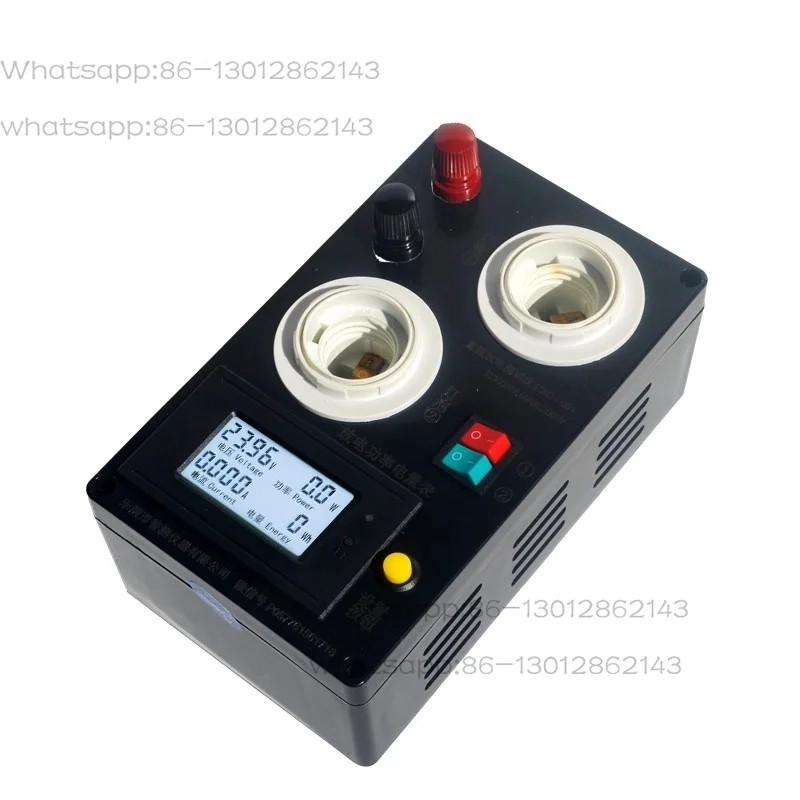 Multi-Function Battery Discharge Capacity Tester & PV Power Meter, 12V/24V/48V/110V/200V 16A Solar Panel Power Testing Equipment