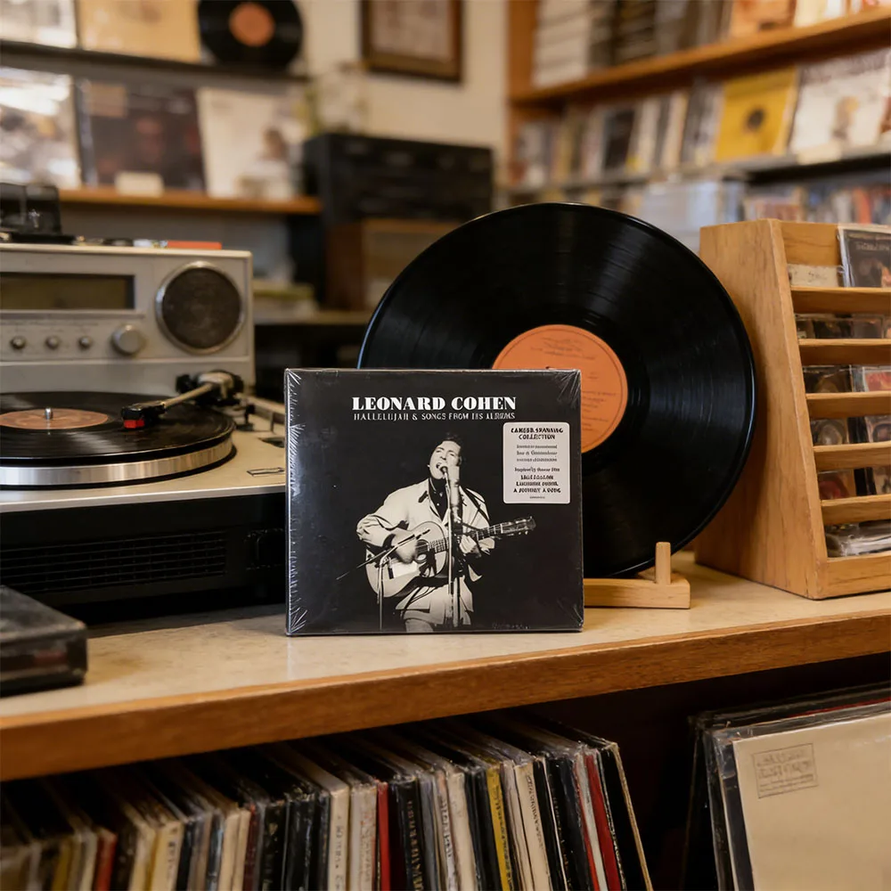 

CD 'Hallelujah & Songs From His Albums' Is A Career Retrospective Compilation in Memory of The Legendary Musician Leonard Cohen