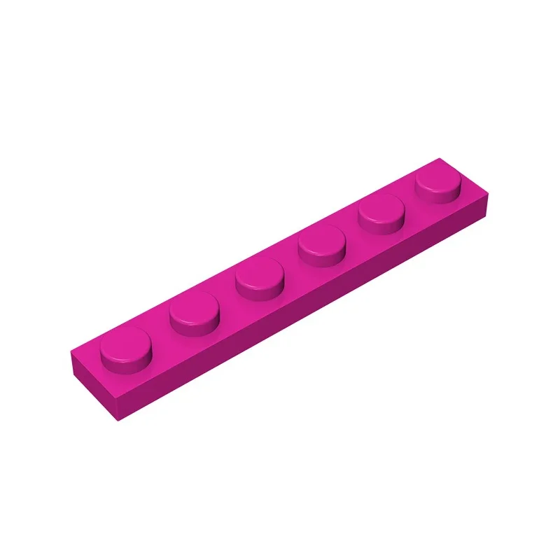 Gobricks GDS-505 Platte 1 x 6, kompatibel mit Lego 3666 Teilen, DIY-Baustein für Kinder, Partikelplatte zum Selbermachen
