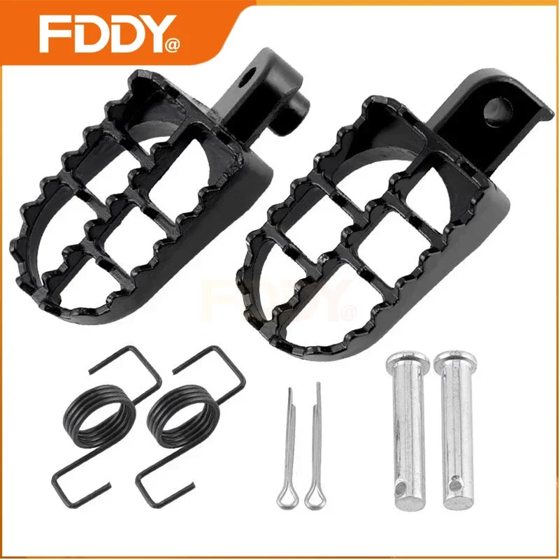 

FDDY Motorbike Chinese Dirt Pit Bike for Yamaha PW50 80 TW200 for XR50R CRF50 CRF70 CRF80 CRF100F Motorcycle Foot Pegs Rests Foo