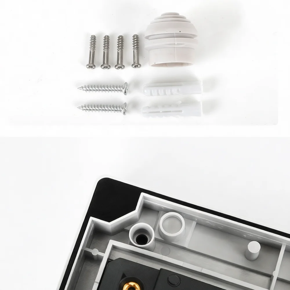 IP55 Weatherproof Outdoor Socket German Standard Wall Power Outlet Surface Mounted Rainproof Electric Plug Connection Box