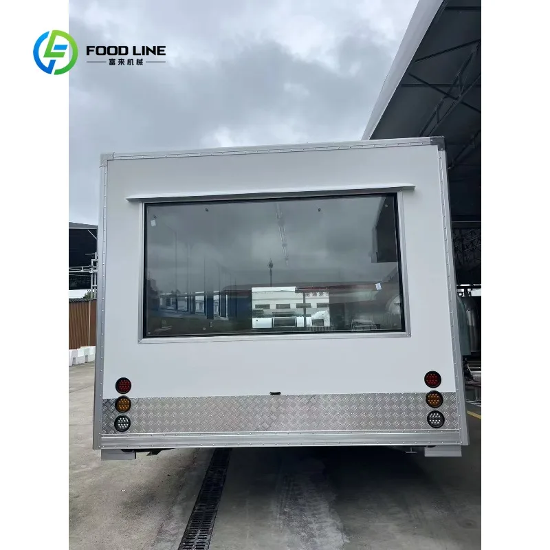 Customized Large Dual Axle Fiberglass Aluminum Towable Office Trailer for Construction Mining Engineering Site Work