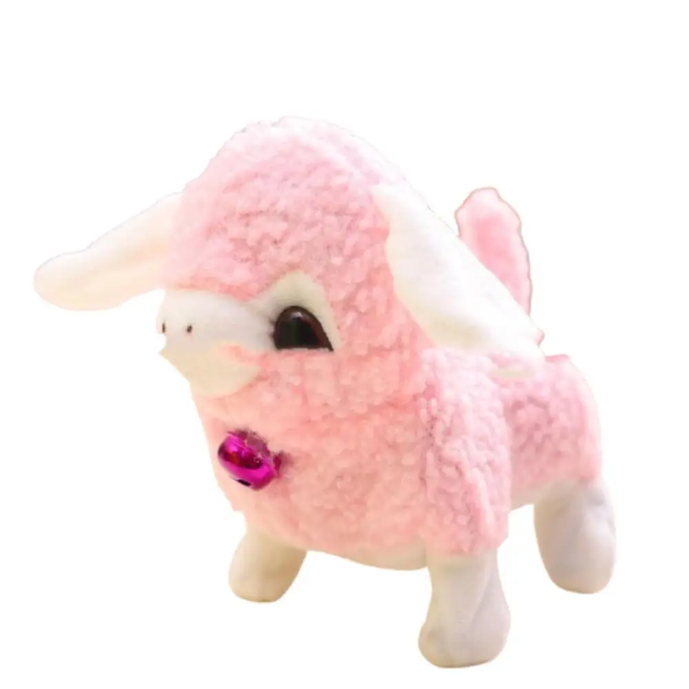 محاكاة لعبة الألبكة الكهربائية حركات مع الصوت تشغيل الغناء لامب ألعاب صوتية الكرتون المشي لعبة الألبكة التفاعلية للأطفال