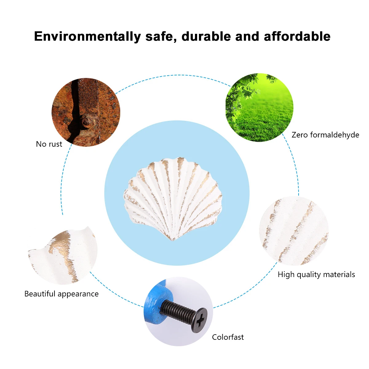 

Vintage Scallop Drawer Pulls Cast Iron Knob For Cabinet Door Handle Iron Drawer Pulls Home Decor Hardware Cupboard Handles