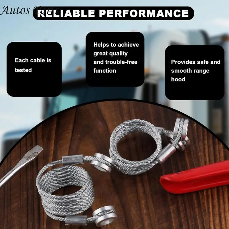 

57BA Pack of 2 Permanent Neighborhood Release Cable Writing materials Vehicle Engine Cowls Improves Oxidation Resistance and