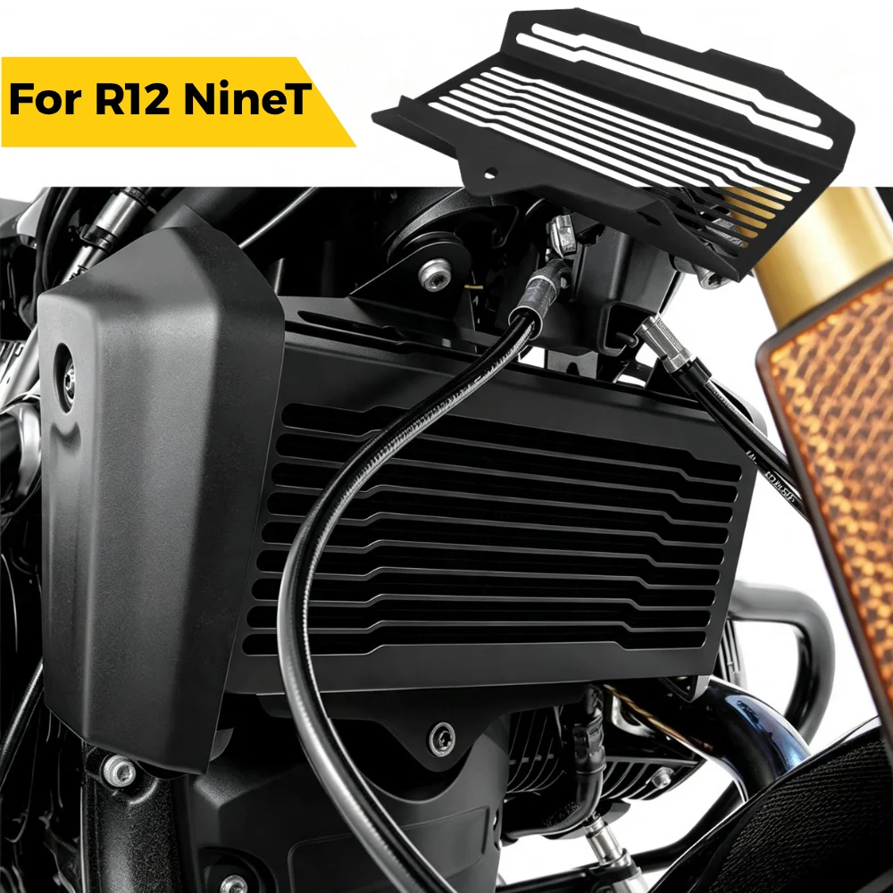 For BMW R12 NINET R 12 Nine T 2024 2025 2026 Motorcycle Accessories Radiator Grille Guard Cover Grill Oil Cooler Guard Protector