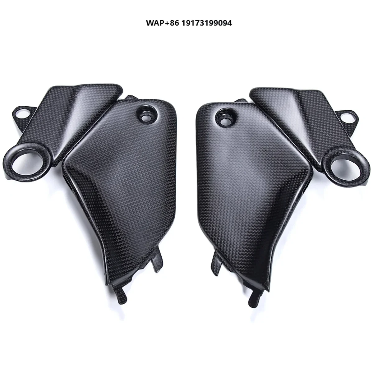 

For DUCATI-Panigale V4 2025 3K 100% Dry Carbon Fiber Motorcycle Accessories Tank Side Panels Covers Protection Faring Kits