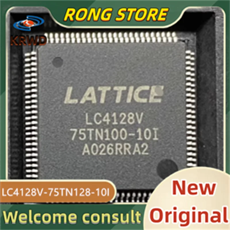 2PCS LC4128V 75TN128-10I New and original LC4128V-75TN128-10I LC4128V-75TN128 TQFP128