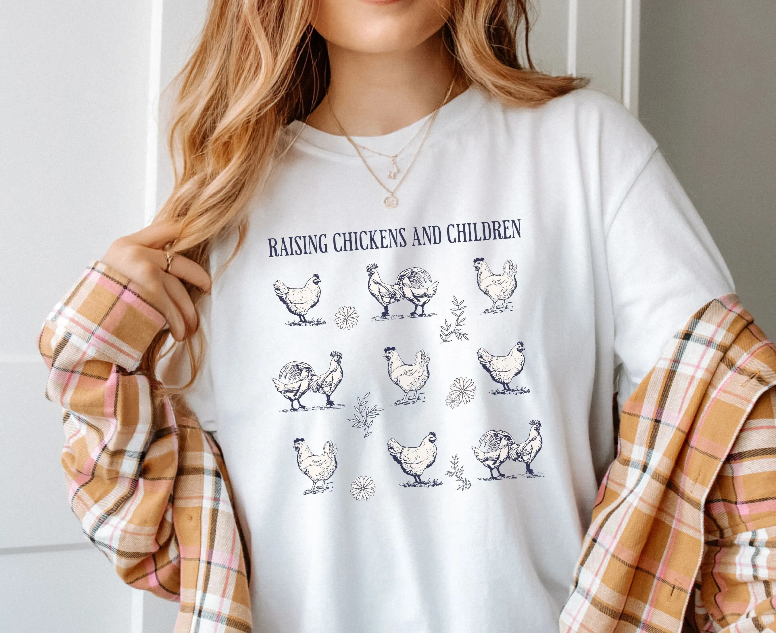 Boho Homestead Comfort Colors T Shirt Mama Chicken Funny Mom Homeschool Farm Gift