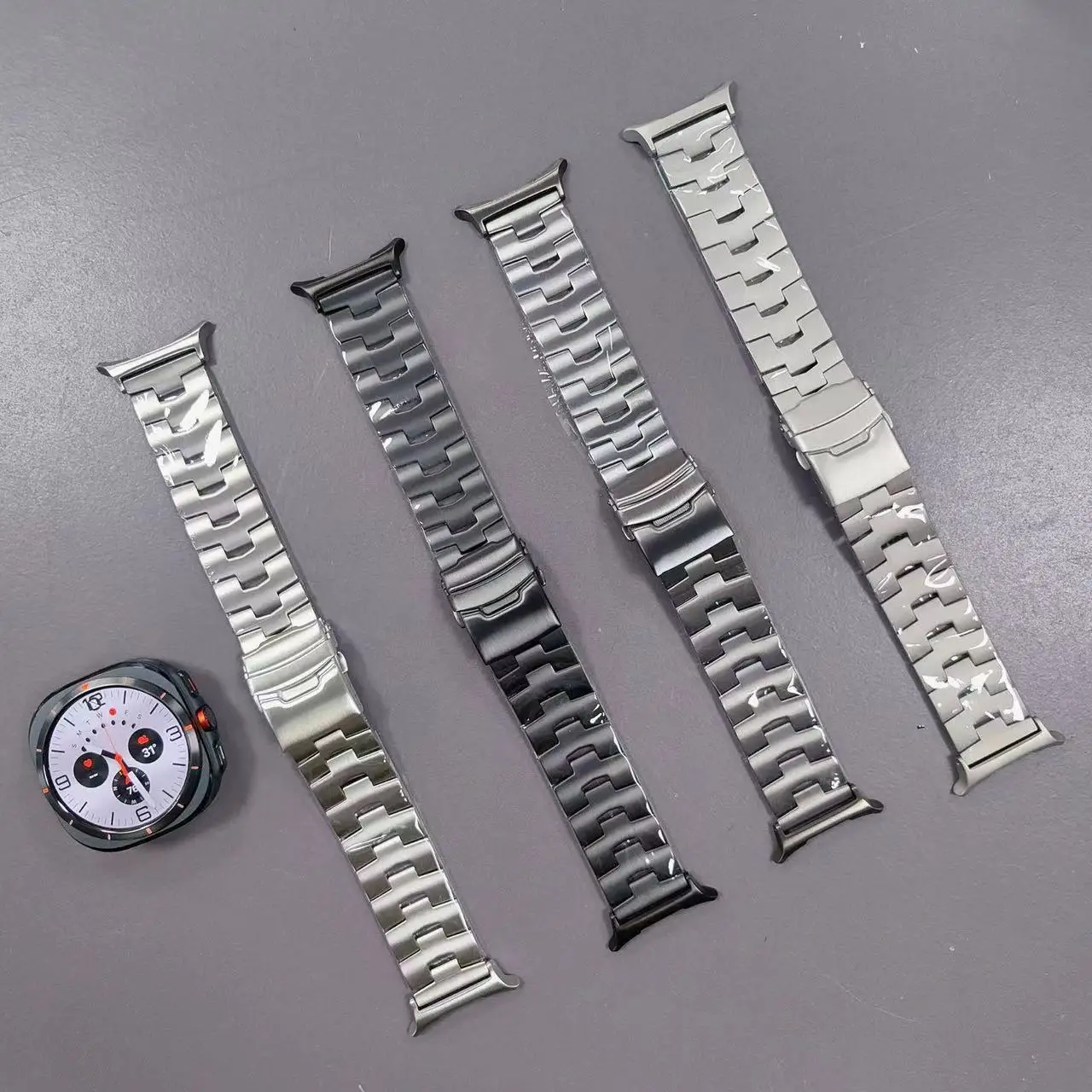 Titanium Strap For Samsung Galaxy Watch Ultra 47mm Lightweight Band Bracelet for Galaxy Watch 7 Ultra Belt Wristband Accessories