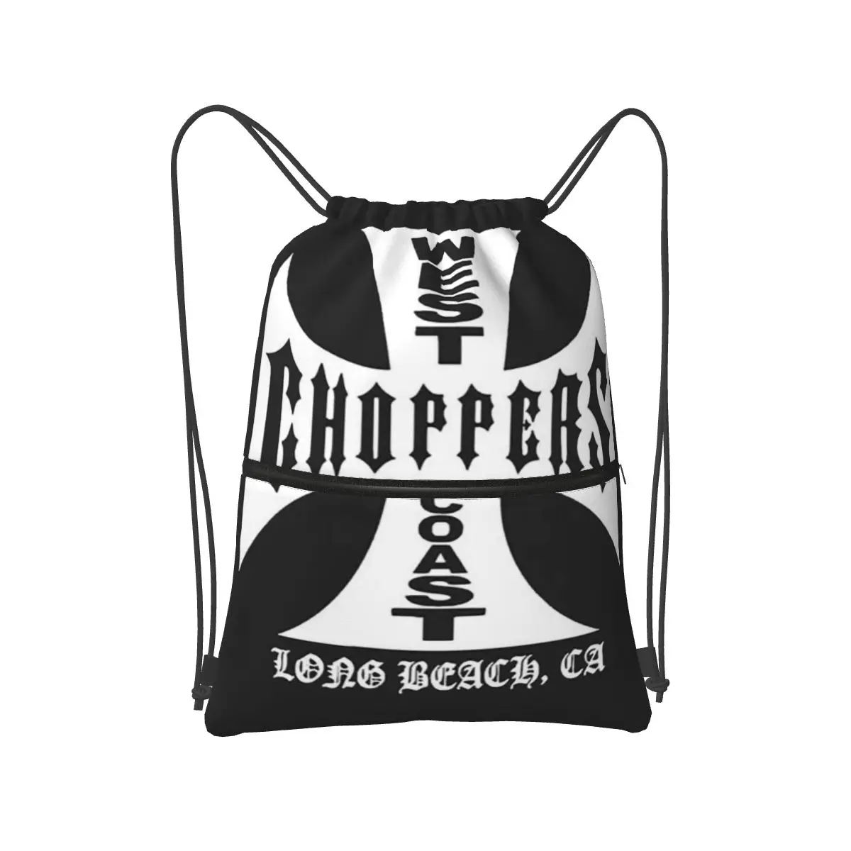

Рюкзаки West Coast Iron Cross Choppers, многофункциональные спортивные сумки с карманами на шнурке, сумки для книг для мужчин, женщин, студентов
