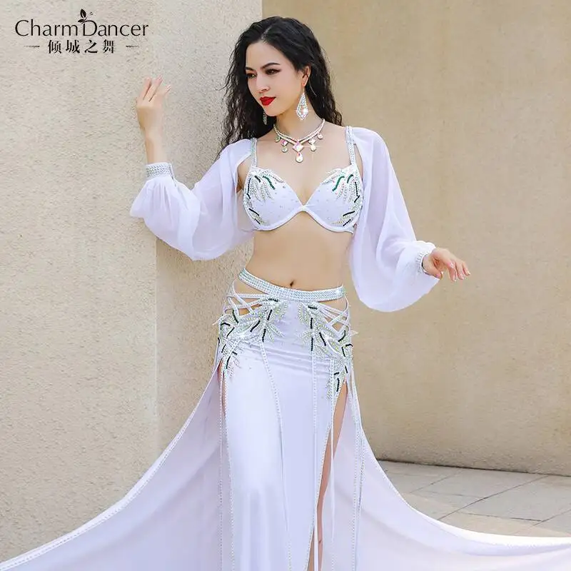 Allure Dance – Costume de spectacle de danse du ventre, élégant et beau, ensemble de spectacle de compétition de groupe, nouvelle collection 2025