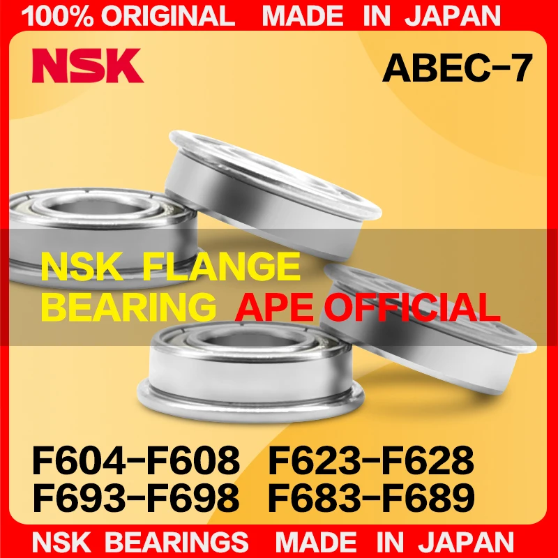 

10pcs Japan NSK bearing F684 F694 F686 MF106 F688 F605 F606 F625 F607 F608 F695 F696 F698 F627 F626 MF126 MF128 ZZ bearings