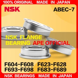 10pcs Japan NSK bearing F684 F694 F686 MF106 F688 F605 F606 F625 F607 F608 F695 F696 F698 F627 F626 MF126 MF128 ZZ bearings