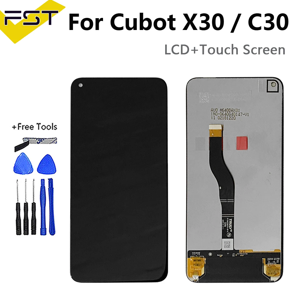 New Original Display For Cubot X30 X50 LCD Display+Touch Screen Digitizer Assembly Replacement For Cubot X70 LCD Screen Repair