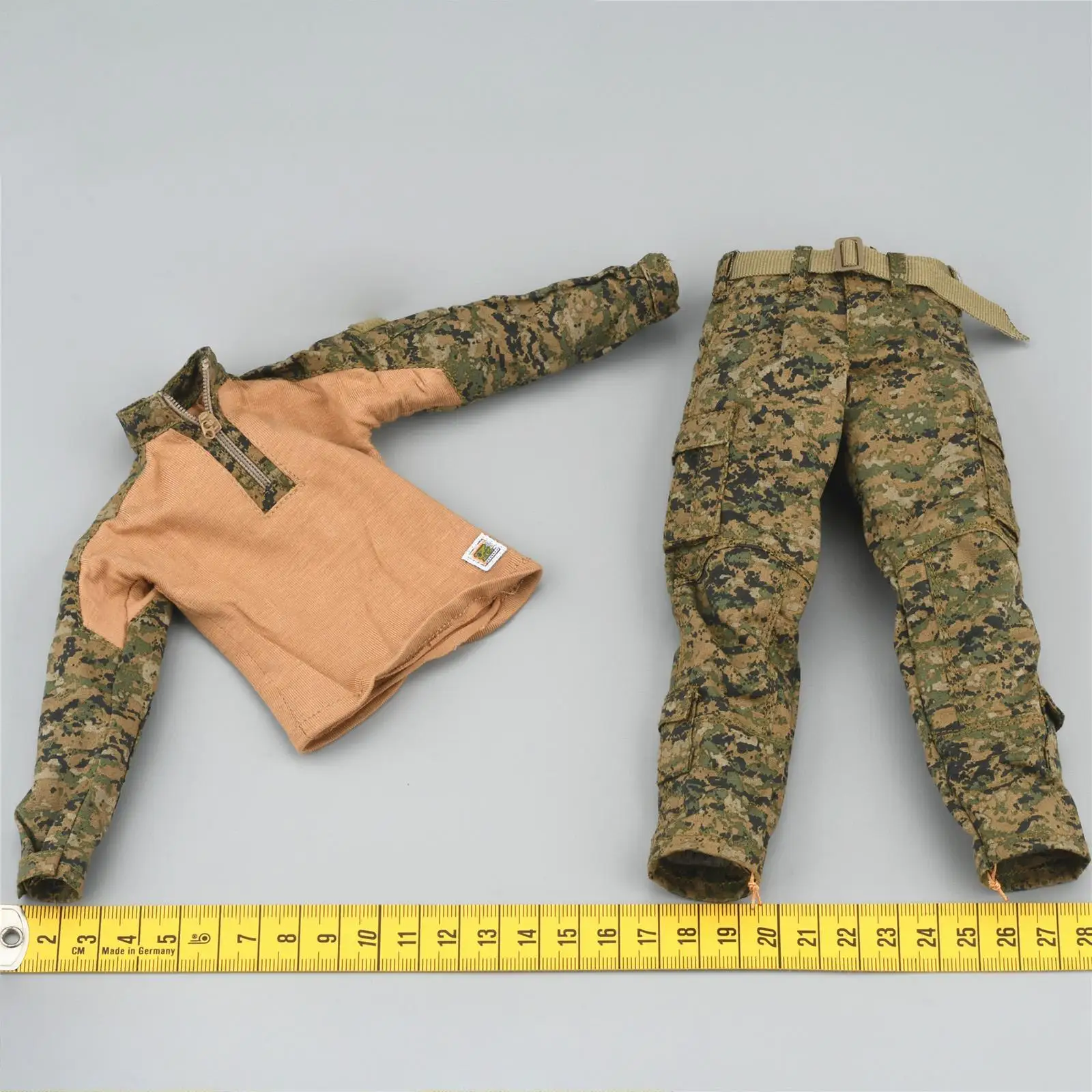 

1/6 Male Figure Clothes Dress up Uniform for 12'' Action Figures Accessory