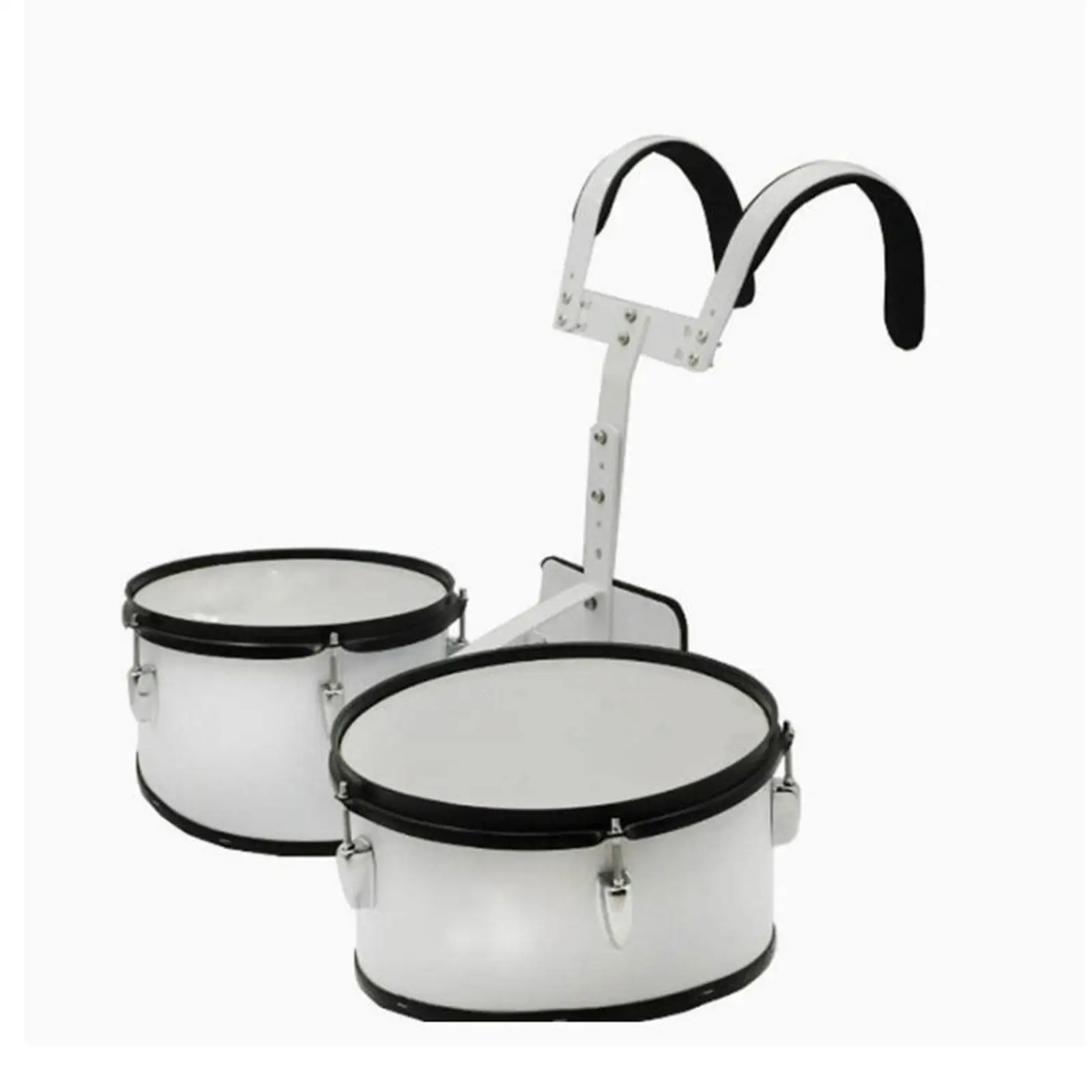 

Snare Drum Carrier Adjustable Height Percussion Instrument with Shoulder Strap, Drum Support System for Show Concert Live