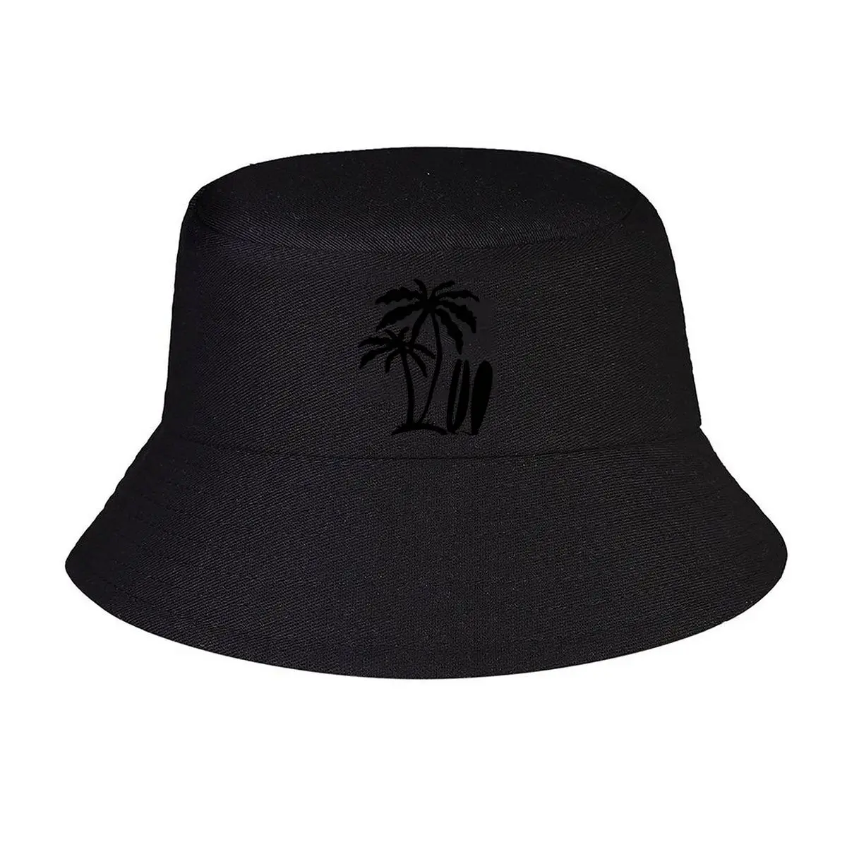 Metal Palm Tree Home Garden Decor Fisherman Hat Winter Cap