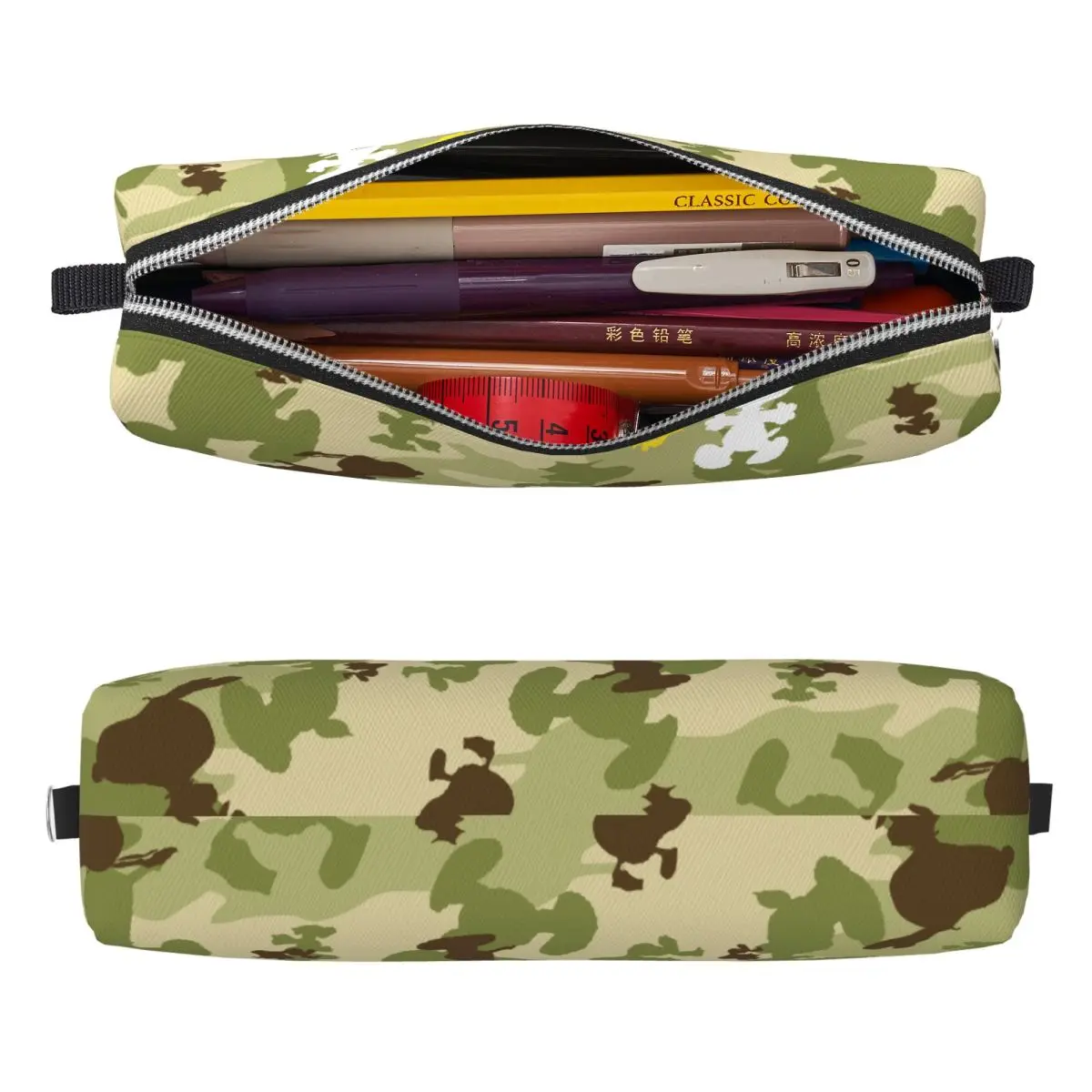 لطيف الكرتون سنوبي التمويه حقيبة مستحضرات تجميل السفر حقيبة مستحضرات التجميل الرجال النساء حقيبة أدوات الزينة Dopp عدة