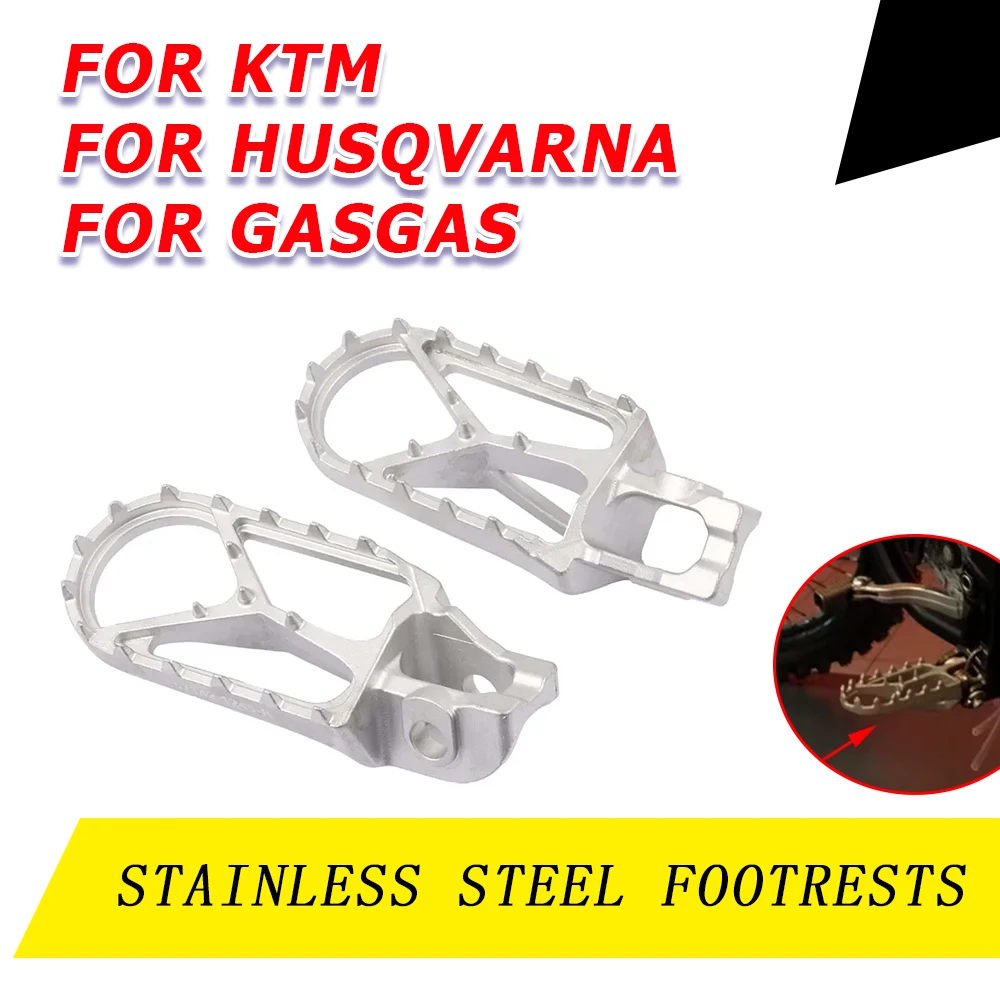 

For KTM EXC XC SX F XC XCW TPI 300 Footrest Footpegs Foot Pegs Pedal For Husqvarna TE 300 FE 350 FE 450 FE 501 GasGas EC 300