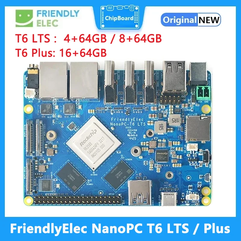 Nanopc T6 16Gb - Placa de Desarrollo FriendlyElec NanoPC T6