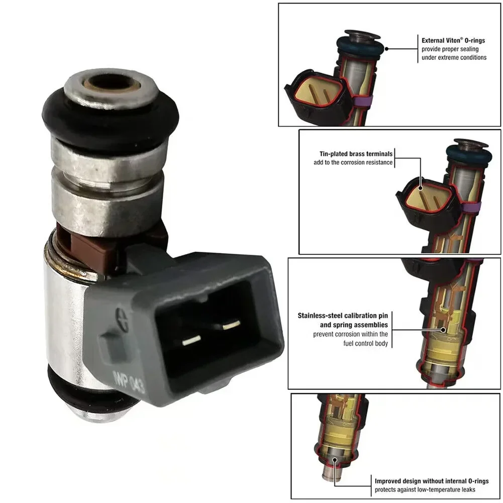 

Iwp043 Fuel Injector for Harley Dyna Road King Electra Glide Ducati Monster