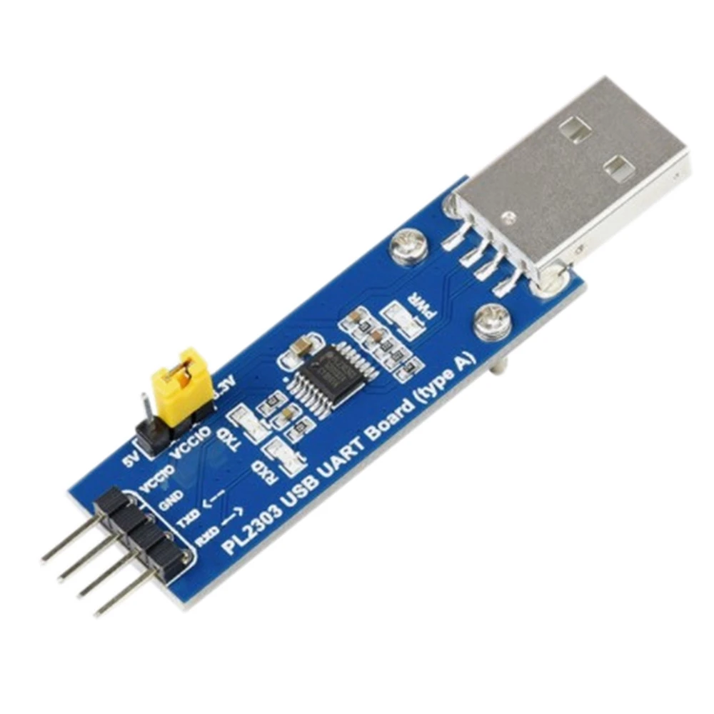 Waveshare PL2303 Módulo de comunicación serie universal USB-UART/TTL Interfaz USB tipo A