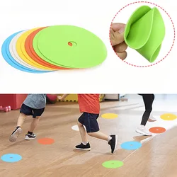 10 Pcs 15cm Football Basketball Training Landmark Pad Flat Sign Discs Soccer Agility Equipment Thicken Anti-slip Mark Plate Pads