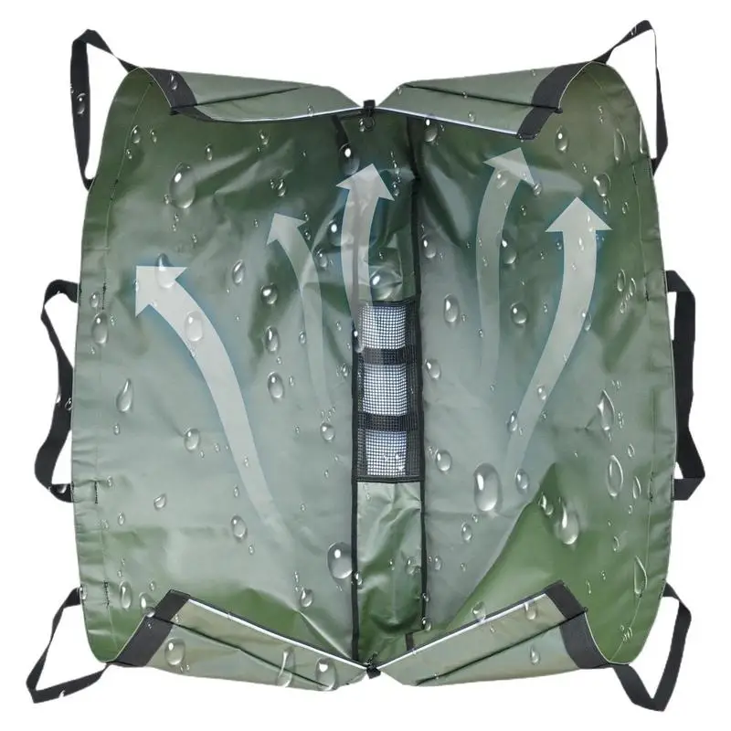 

Fish Weight Bag Large Capacity Fish Cooler Bag Waterproof Bass Container Breathable Angling Supplies For Tournament Fishing