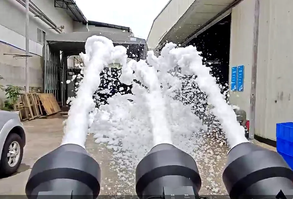 3000W Foldable Foam Cannon for Parties, Stage Effect for Weddings, Foam Machine for Discos and DJs