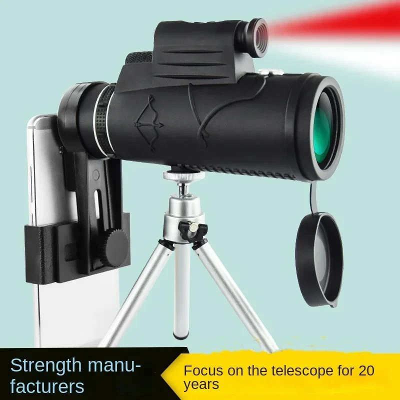 50X60 Telescope with Compass Laser Light Outdoor Low Light High Definition High Power Night Vision Glasses