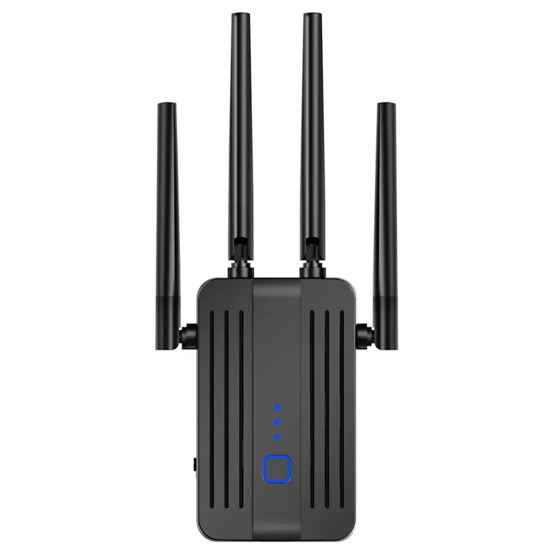 

Усилитель Wi-Fi 1200 Мбит/с, двухдиапазонный 2,4 ГГц/5 ГГц, репитер Wi-Fi, расширитель зоны покрытия, усилитель сигнала, большой радиус действия, EU-PLUG