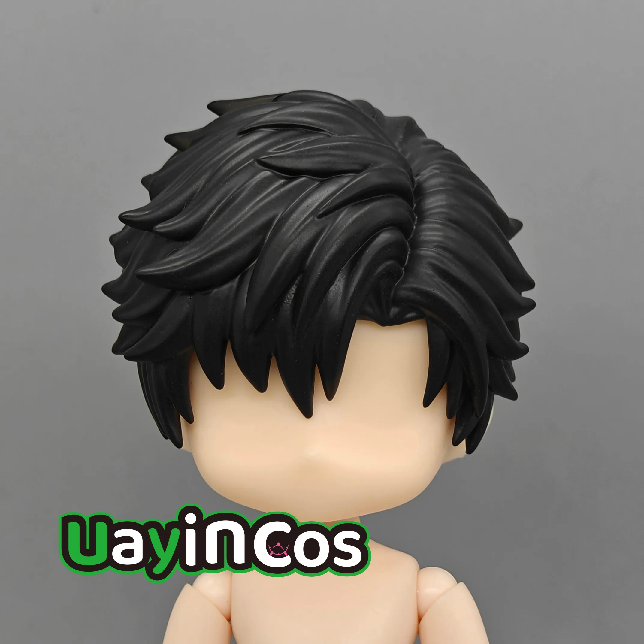 

OB11 Love and Deepspace Zayne Hair Detachable Hair Shell Wig Model Faceplates BJD Doll Accessories Anime Game Props Toy Kids Gif