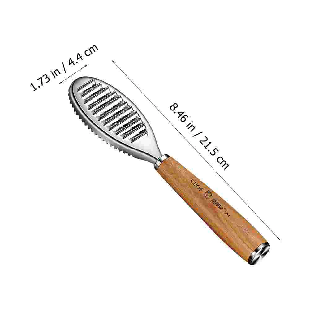 Fish Scaler Scraping Tool Tweezers Remover for Skin Cleaner Stainless Steel Scraper Cleaning Brush Kitchen Gadget Peeler