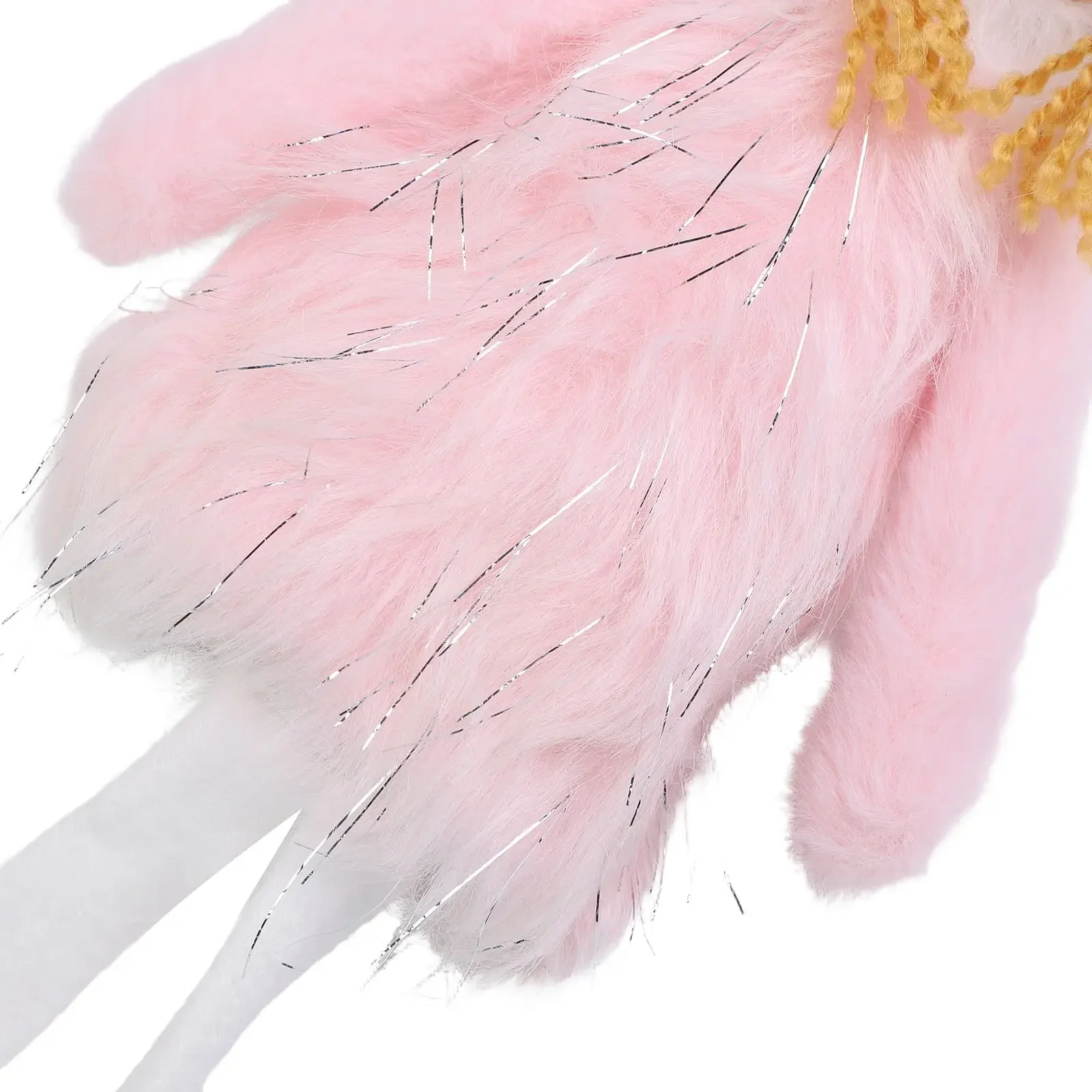 

Decorative Christmas Angel Doll Featuring Winged Design and Stretchable Legs Suitable for Holiday Parties and Home Display
