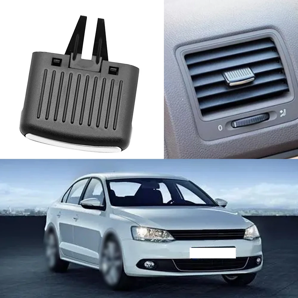 

Car Front Dash A/C Air Conditioning Vent Outlet Adjust Clip for VW Sagitar 2006-2011 1KD819728