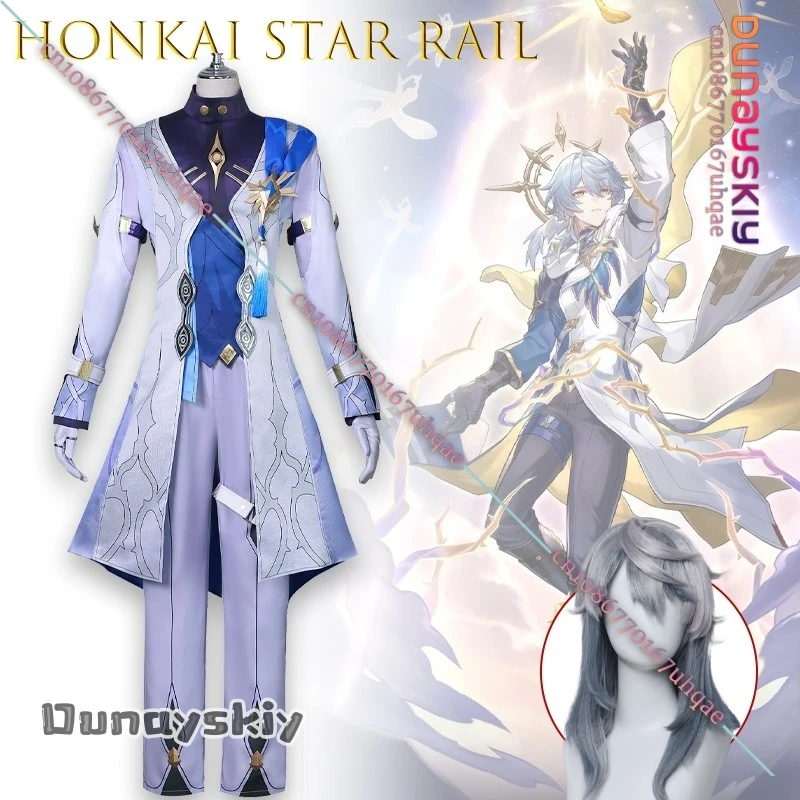 

AHonkai Star Rail Sunday Косплей Костюм Мужчины Заказать воскресенье {SAIKOU}Аниме Косплей Наряд Аниме Костюмы на Хэллоуин Мужской персонаж ‌
