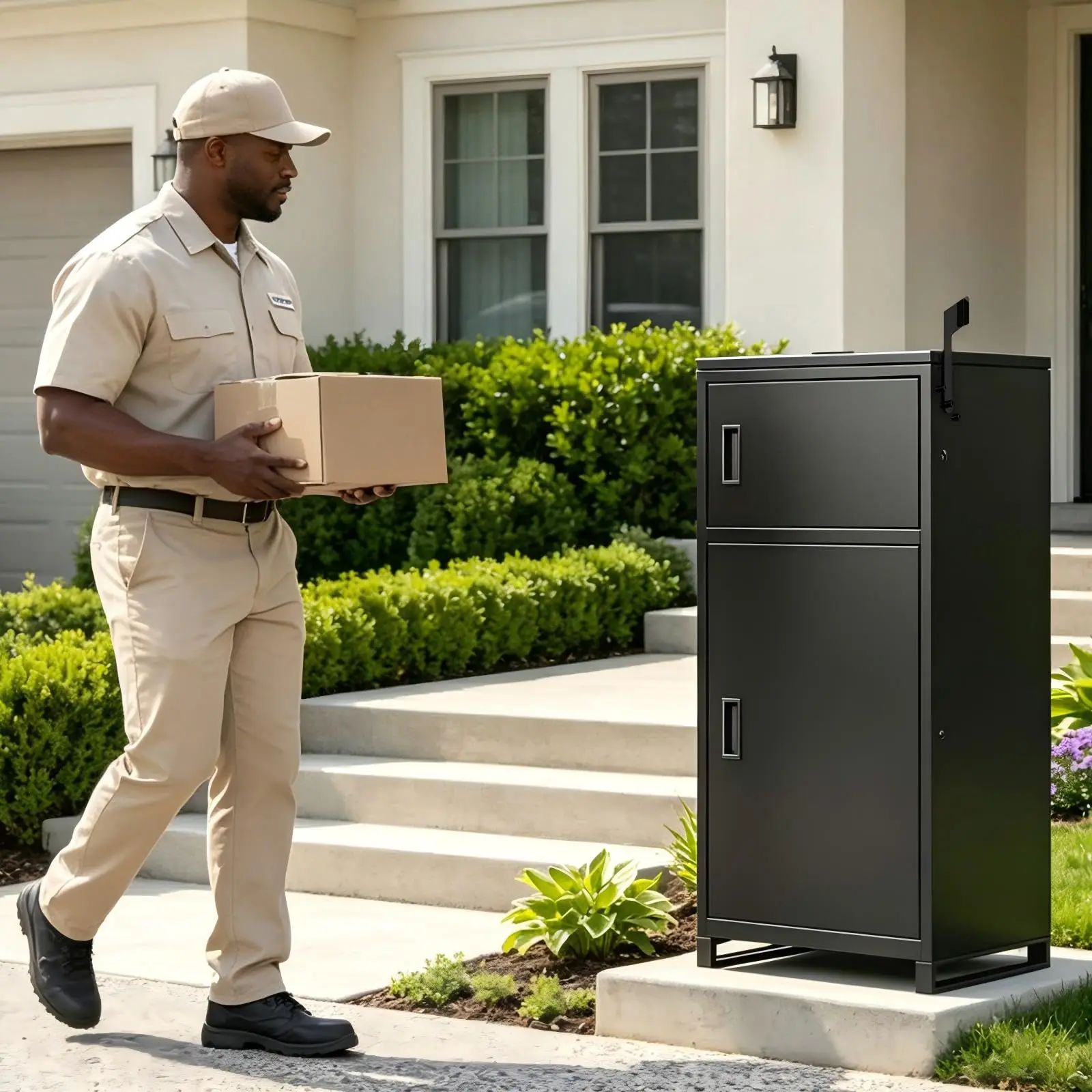 Metal Large Package Delivery Box for Outside -40.63