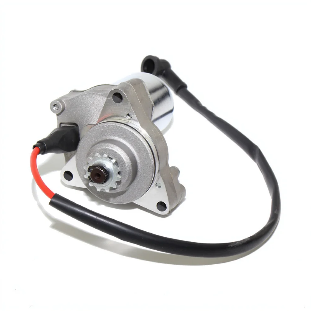 Electric Starter Motor For ATV Quad 50cc 125cc C110 Engine Top Mount High Performance Replacement Start System Power Accessory